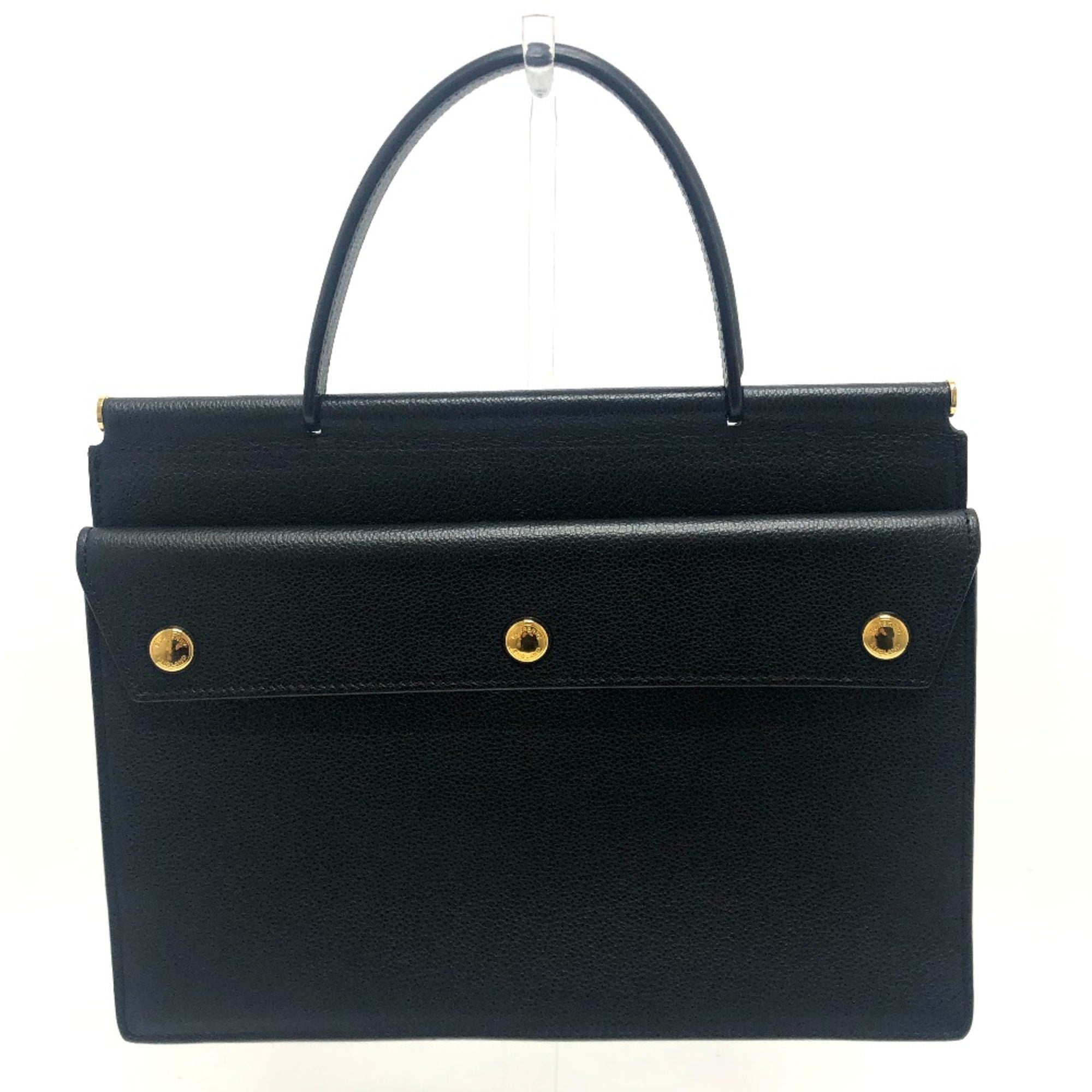 Burberry Black Leather Handbag