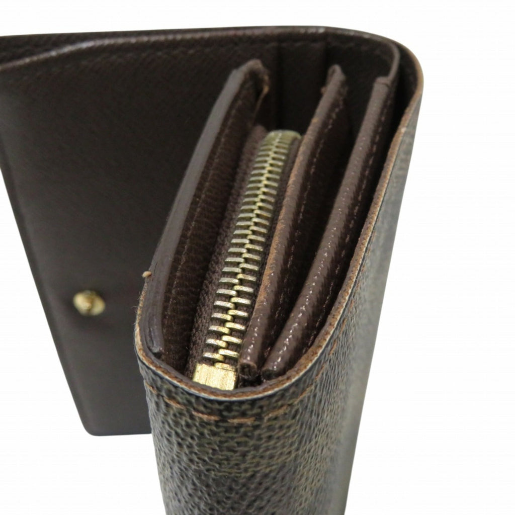 Louis Vuitton Damier Brown Damier Canvas Damier Canvas Wallet