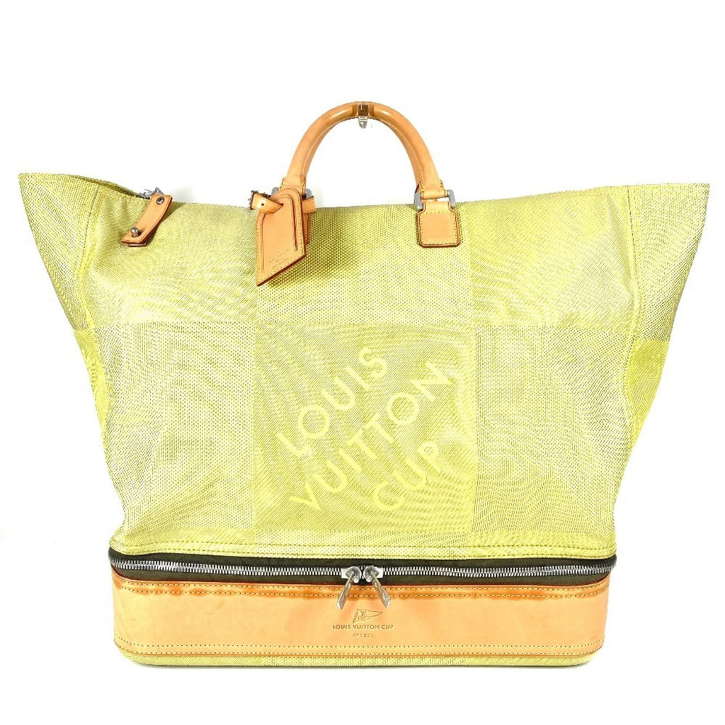 Louis Vuitton Damier Geant Yellow Damier Geant Boston Bag