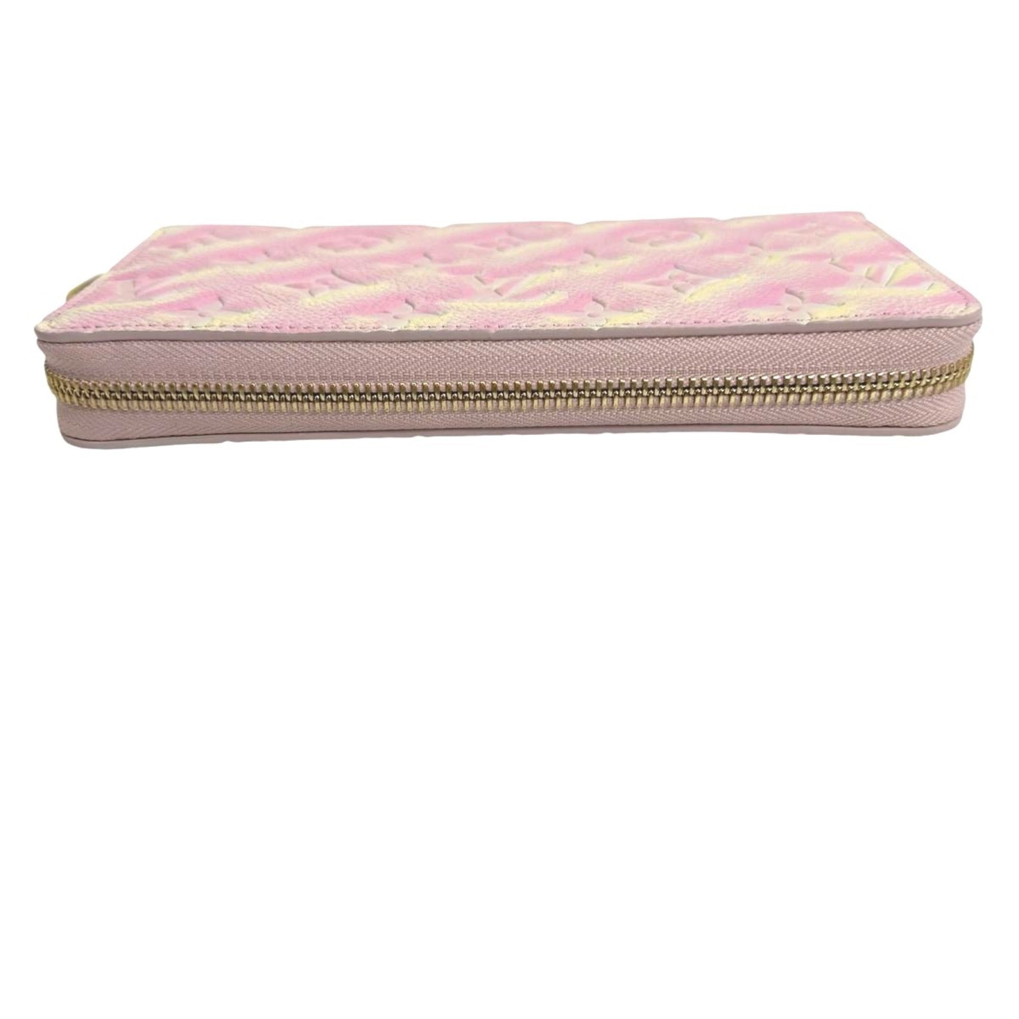 Louis Vuitton Monogram Empreinte Pink Monogram Empreinte Long Wallet