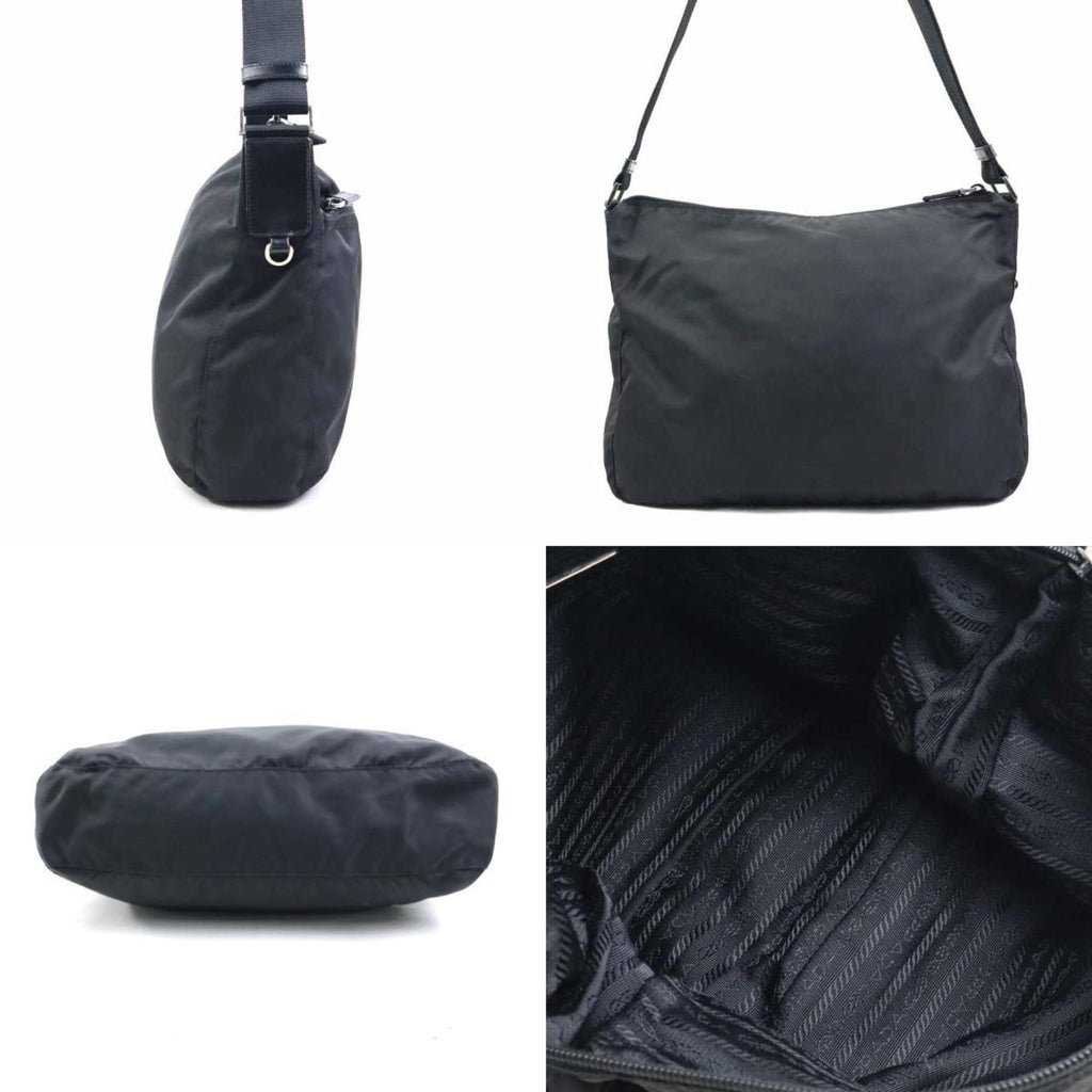 Prada Black Nylon Shoulder Bag