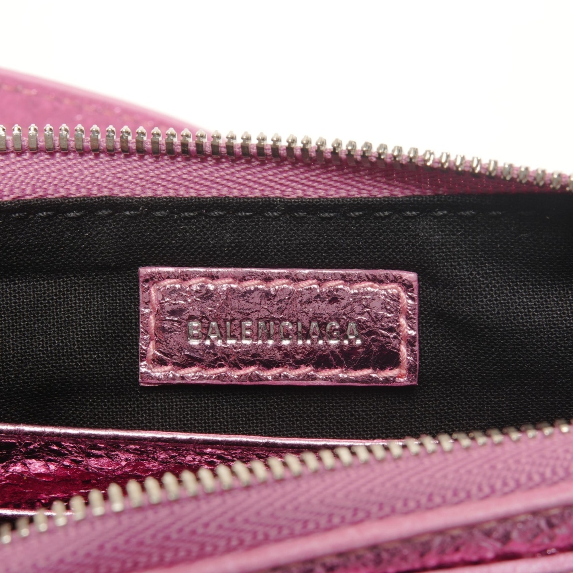 Balenciaga Metallic Pink Shoulder