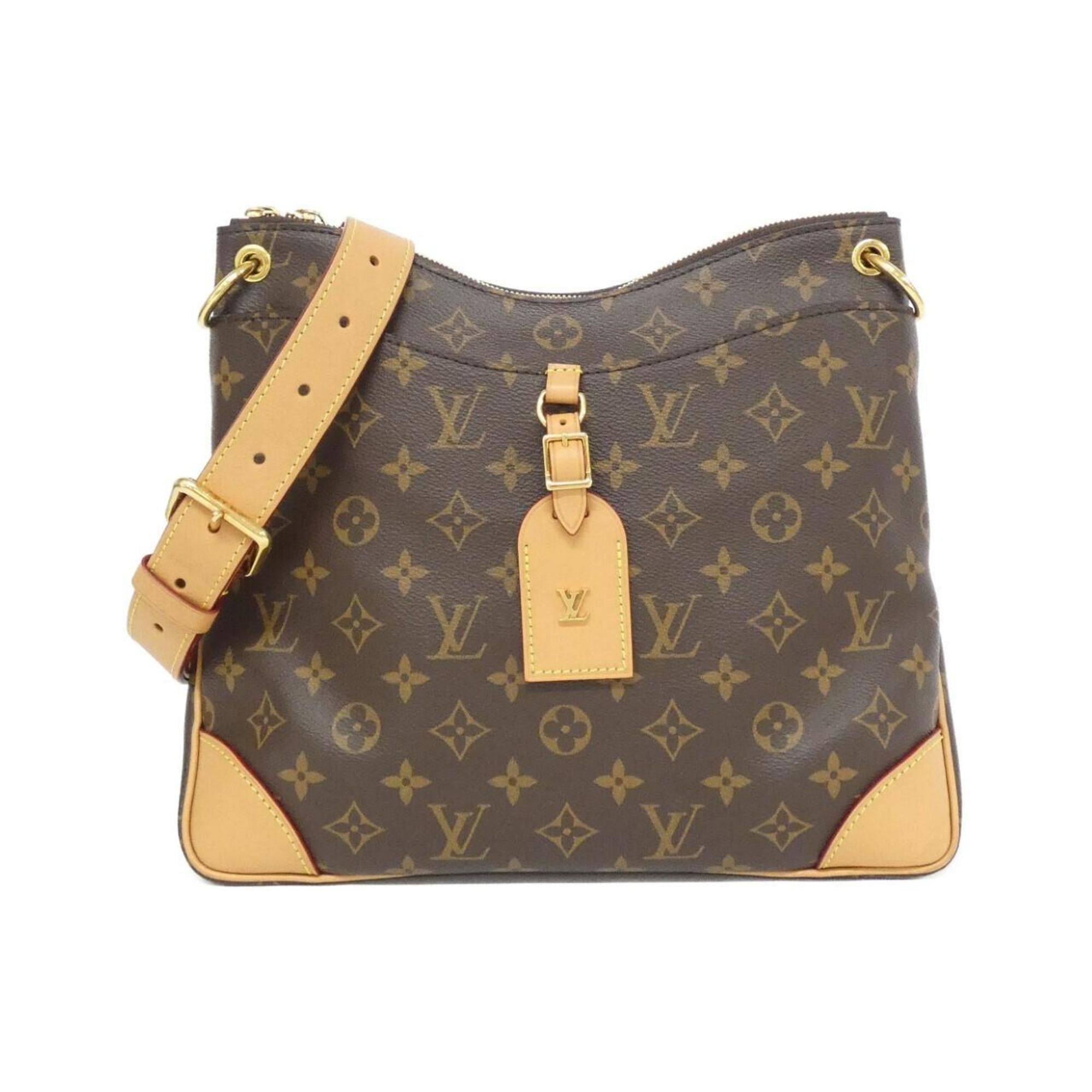 Louis Vuitton Marron Coated Canvas Shoulder Bag