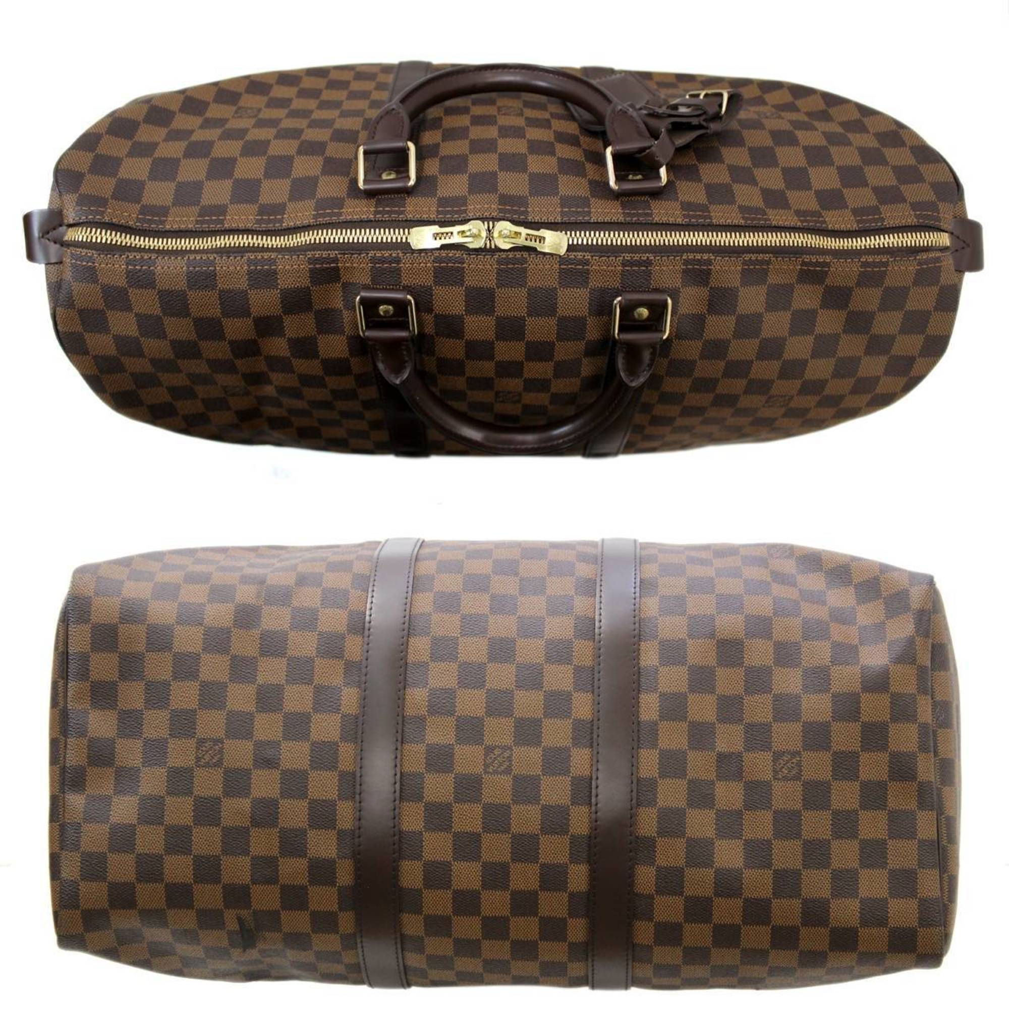 Louis Vuitton Damier Ebene Boston Bag