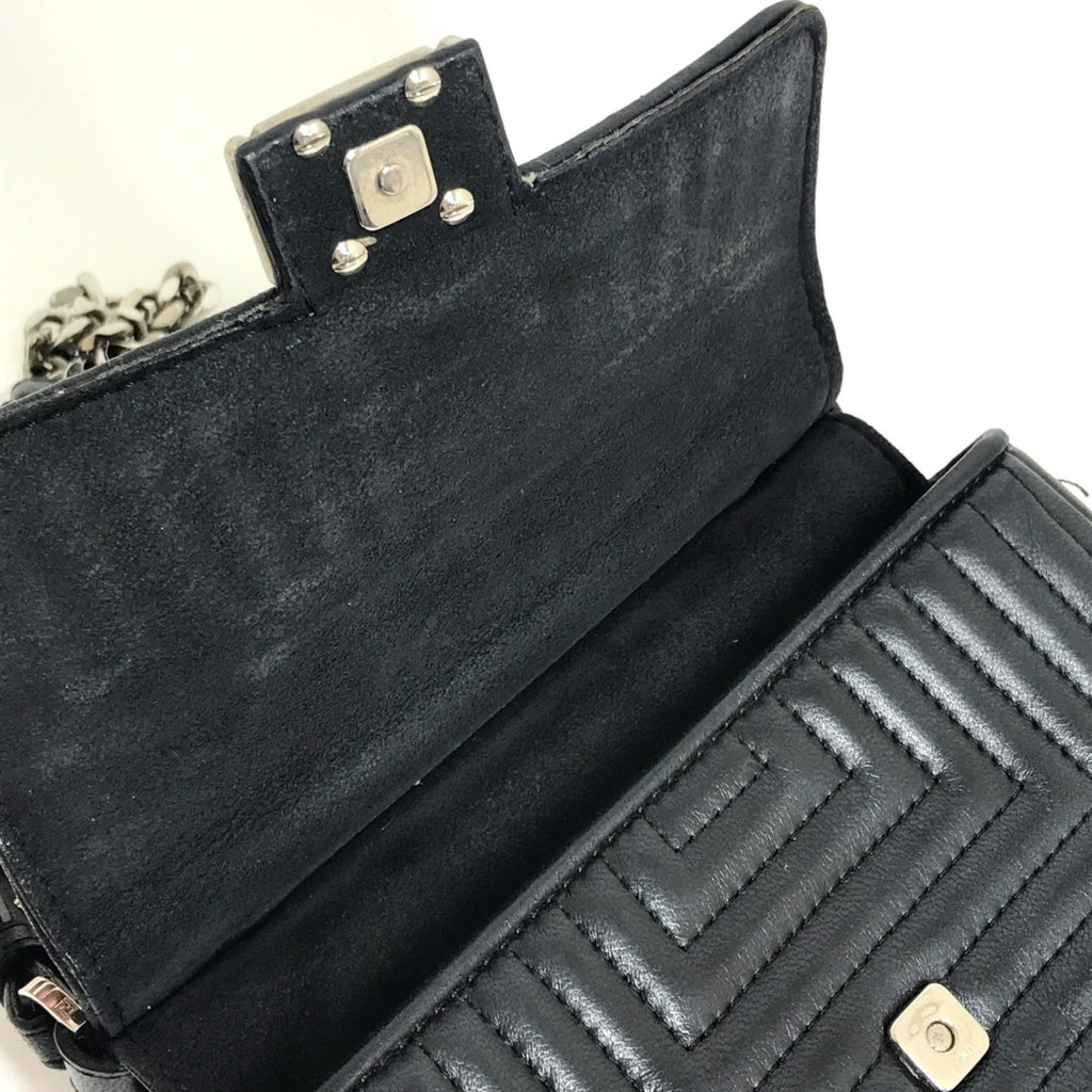 Fendi Black Leather Shoulder Bag