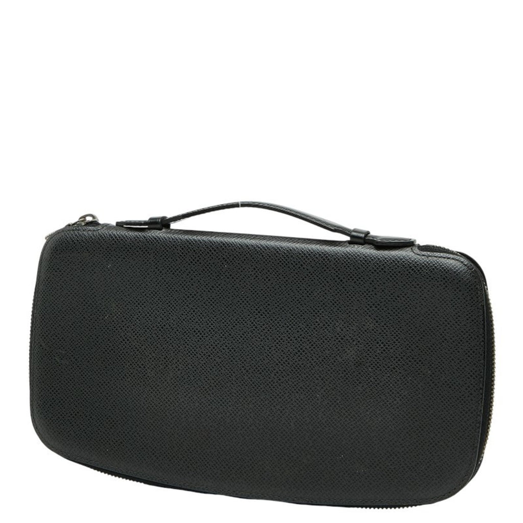 Louis Vuitton Ardoise Black Leather Pouch