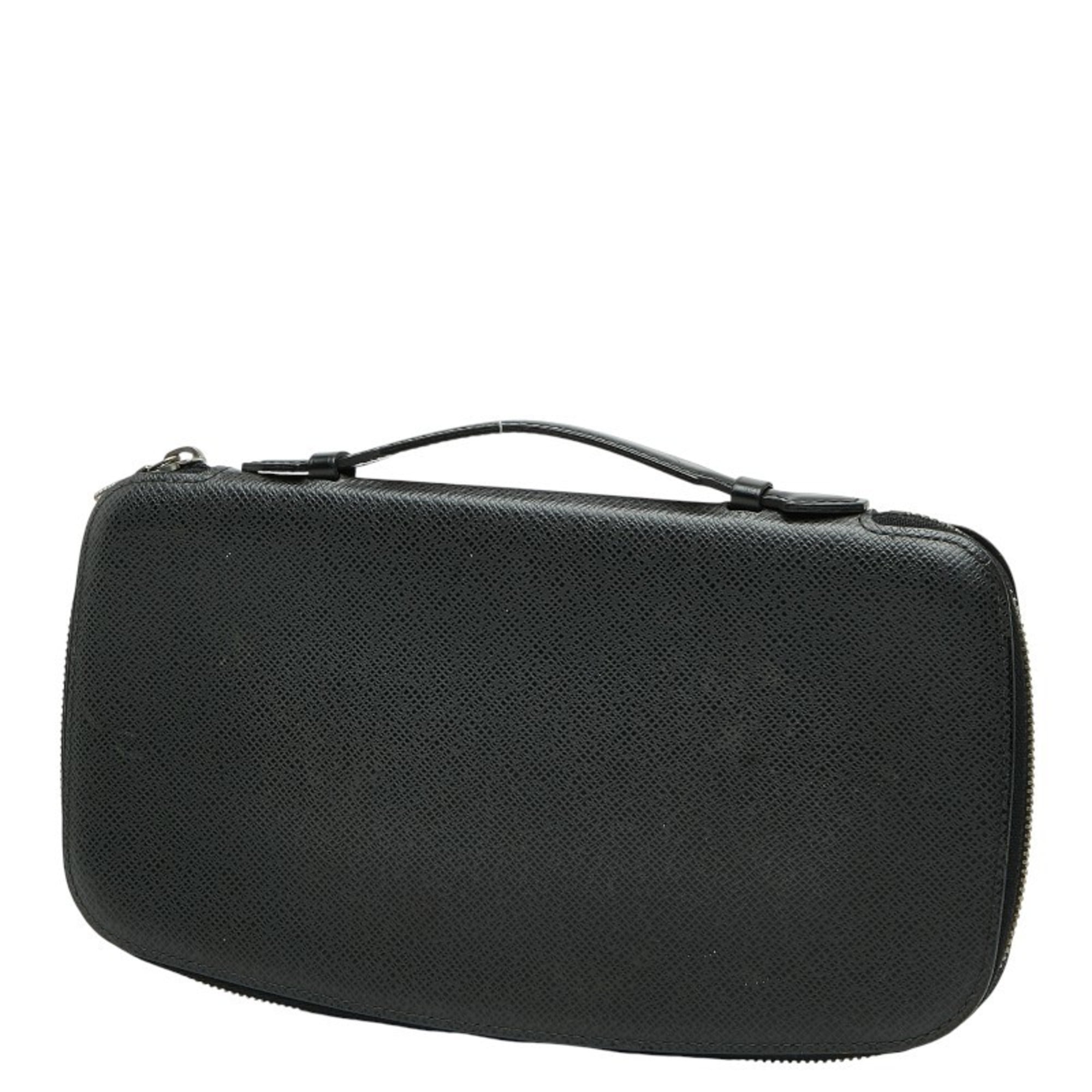 Louis Vuitton Ardoise Black Leather Pouch