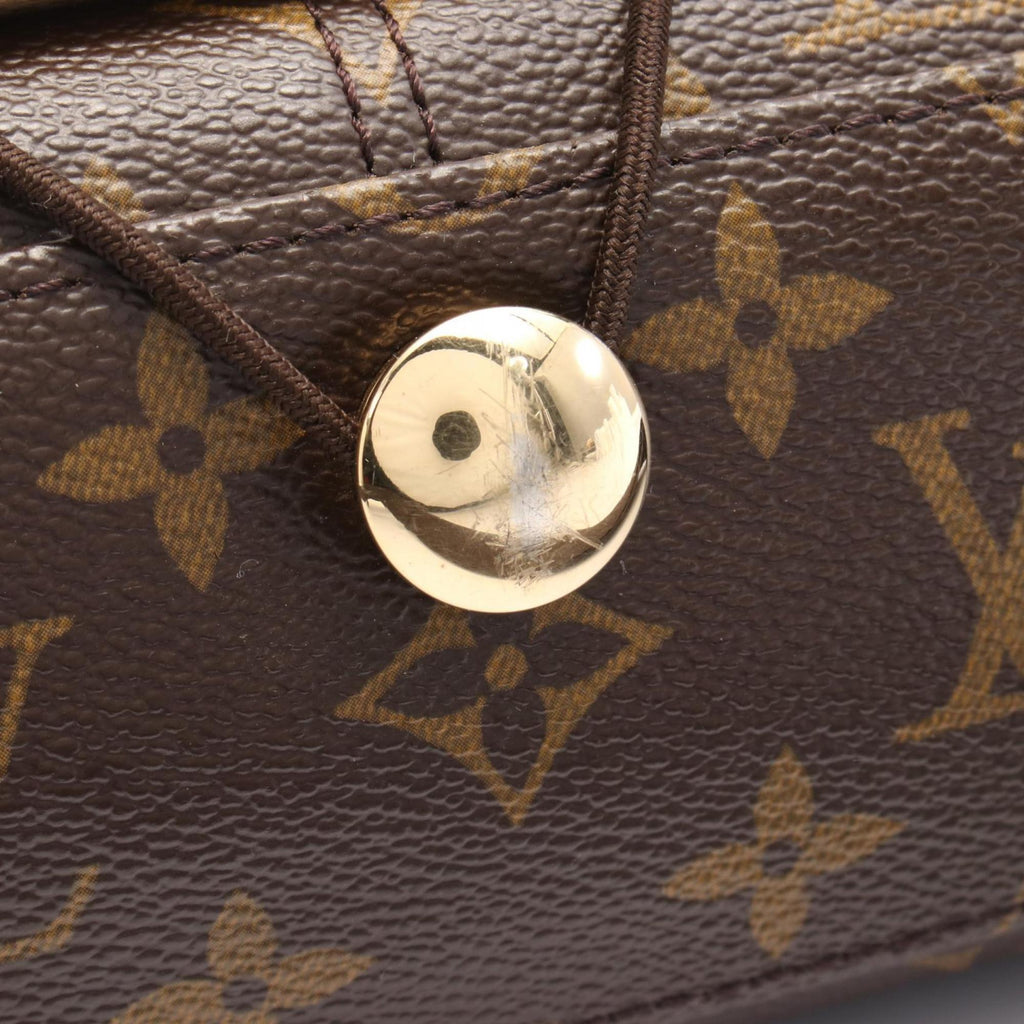 Louis Vuitton Brown Monogram Coated Canvas Shoulder Bag