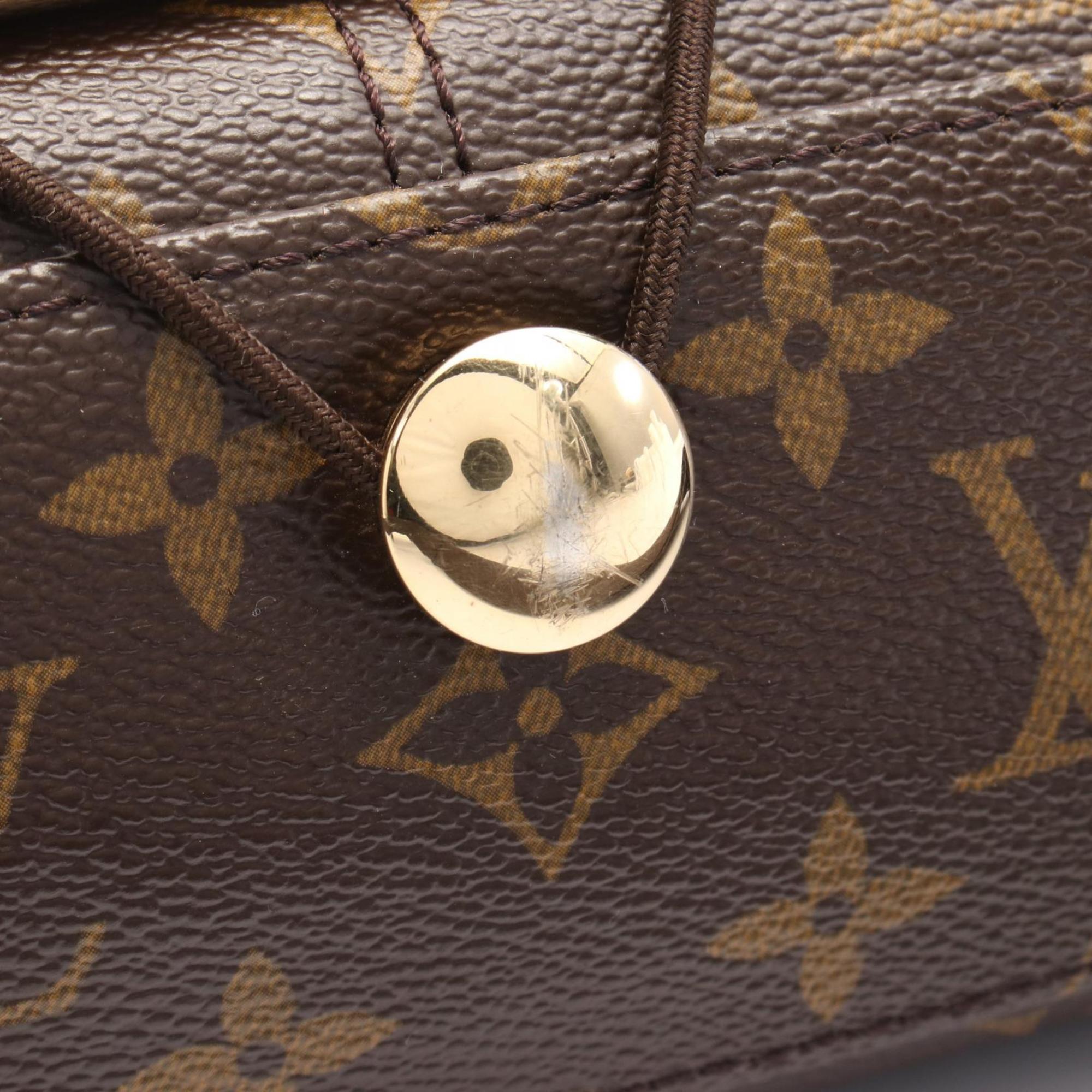 Louis Vuitton Brown Monogram Coated Canvas Shoulder Bag