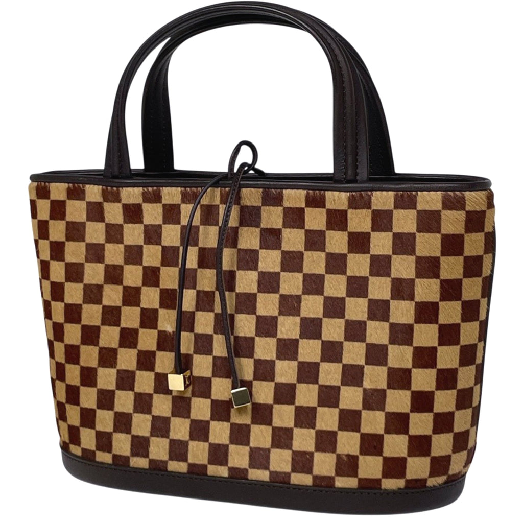 Louis Vuitton Brown Damier Canvas Handbag
