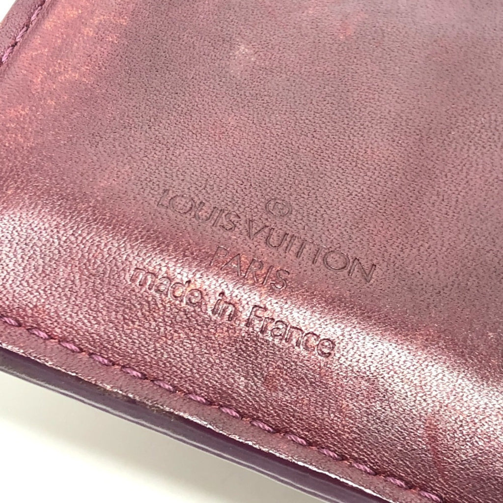 Louis Vuitton Rouge Fauviste Monogram Vernis Wallet