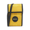 Gucci Yellow Nylon Leather Handbag (Pre-Owned)