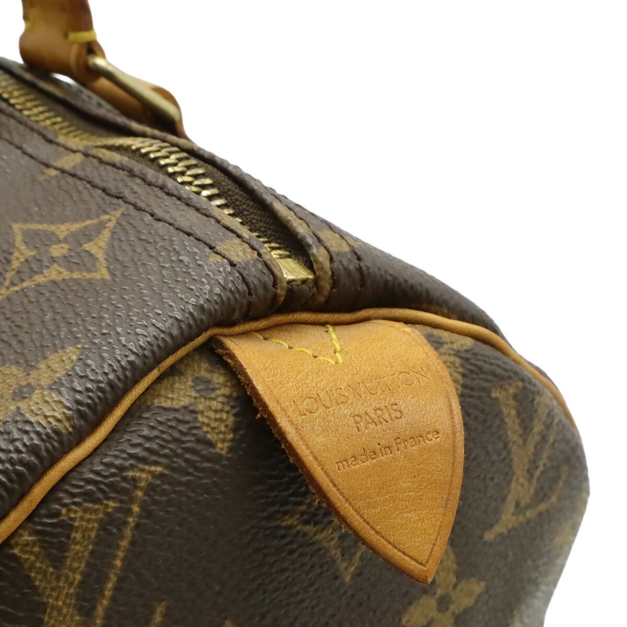 Louis Vuitton Brown Pvc Handbag