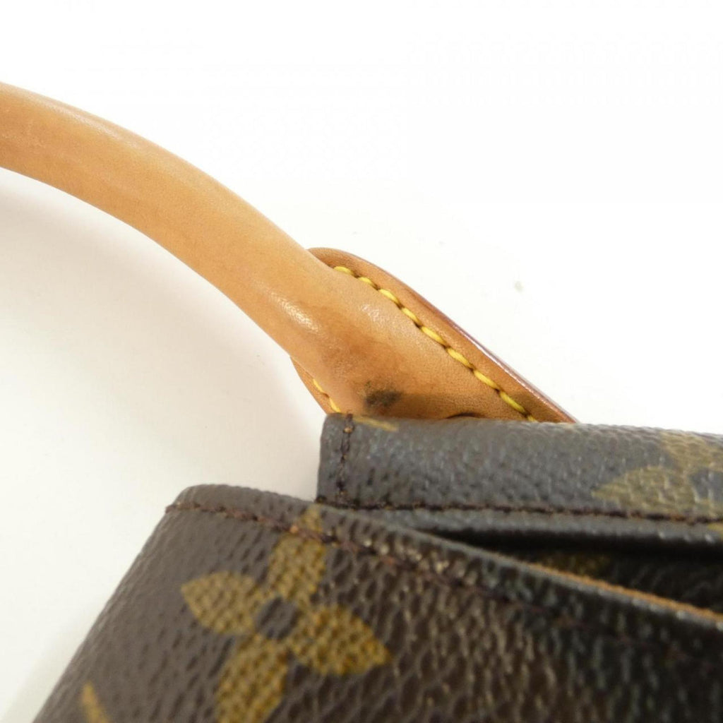 Louis Vuitton Marron Coated Canvas Shoulder Bag
