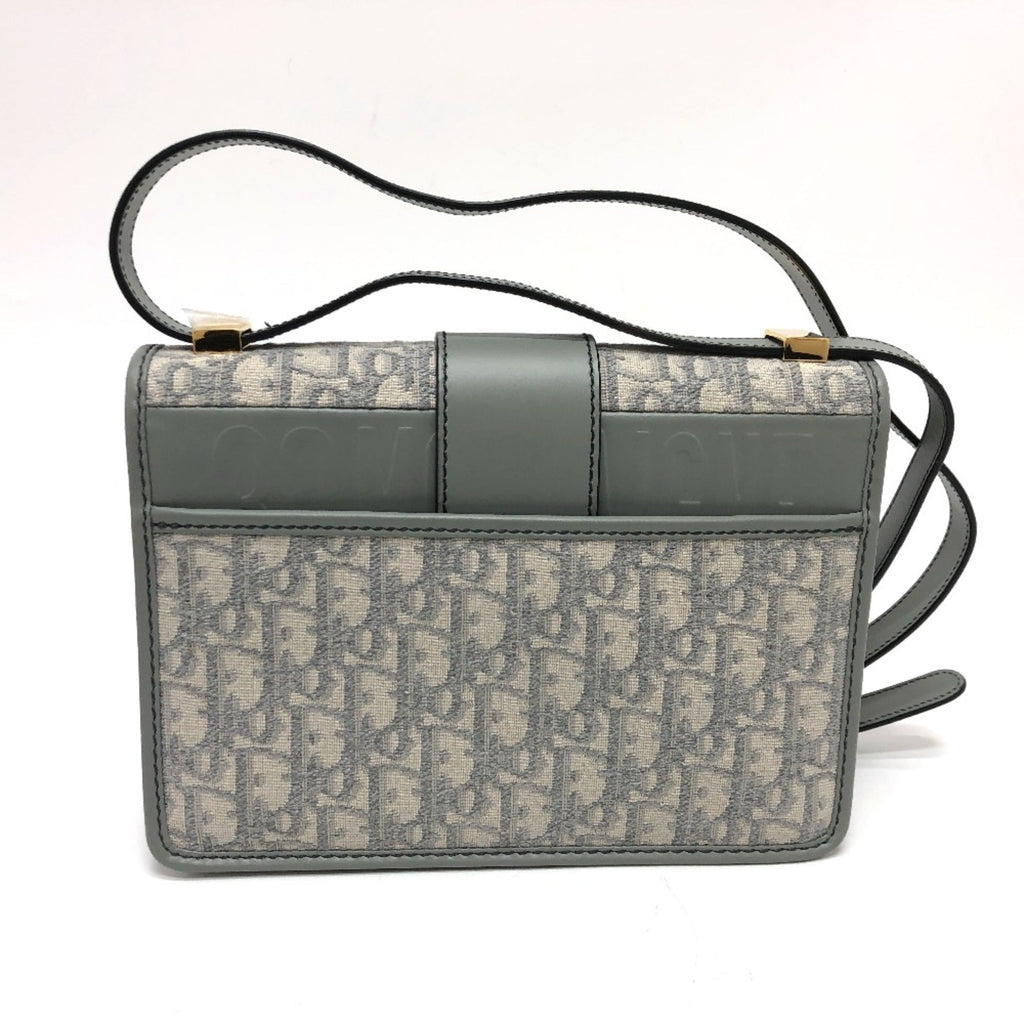 Christian Dior Gray Leather Shoulder Bag (Pre-Owned)