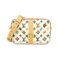 Louis Vuitton Ivory Multi-Color Vanilla Coated Canvas Shoulder Bag