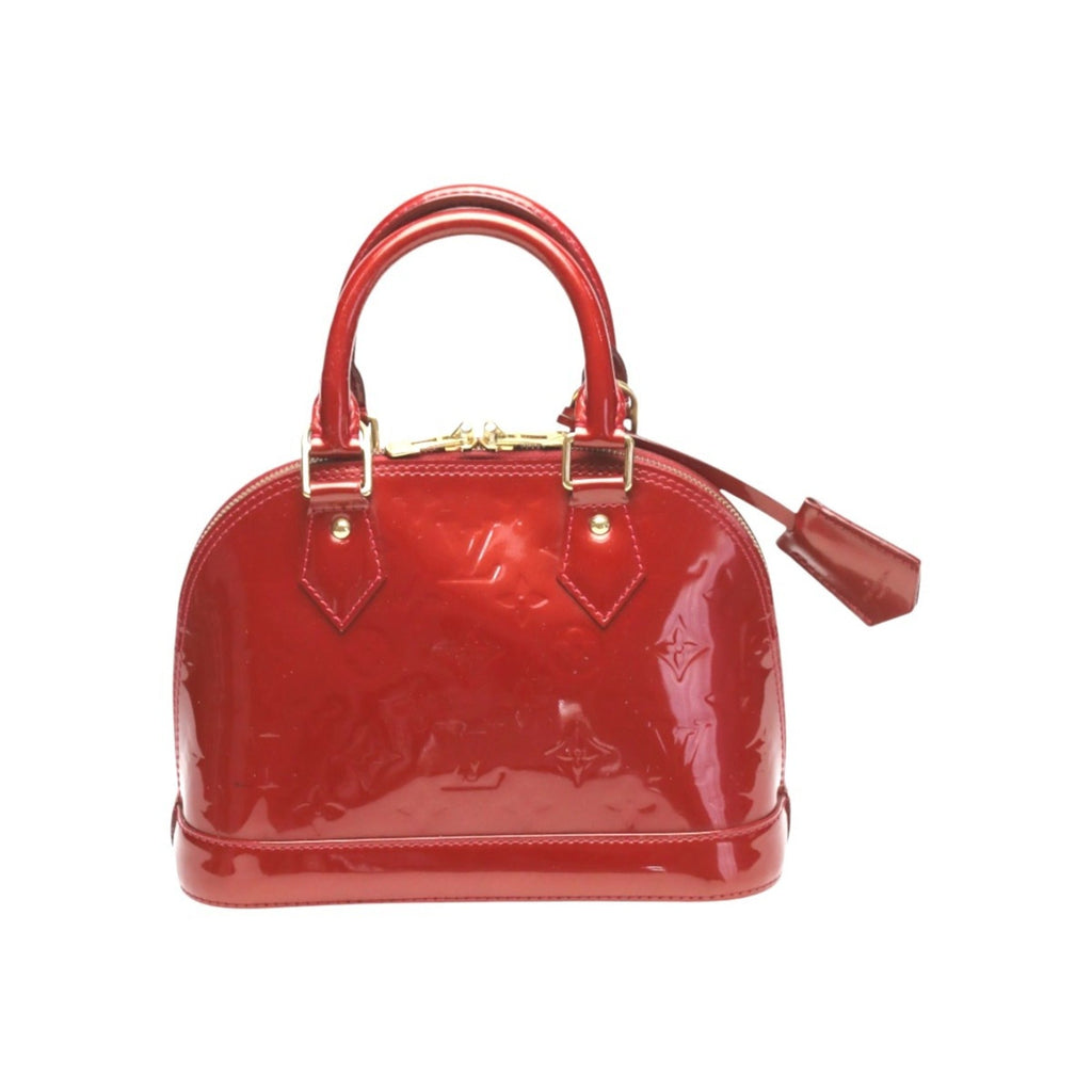 Louis Vuitton Monogram Vernis Red Color Monogram Vernis Handbag