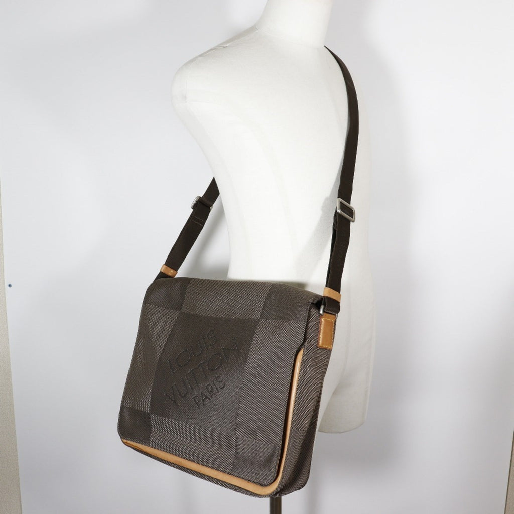 Louis Vuitton Brown Earth Canvas Shoulder Bag
