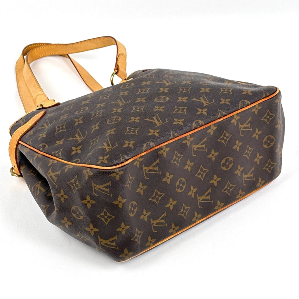 Louis Vuitton Brown Monogram Shoulder Bag Tote Bag