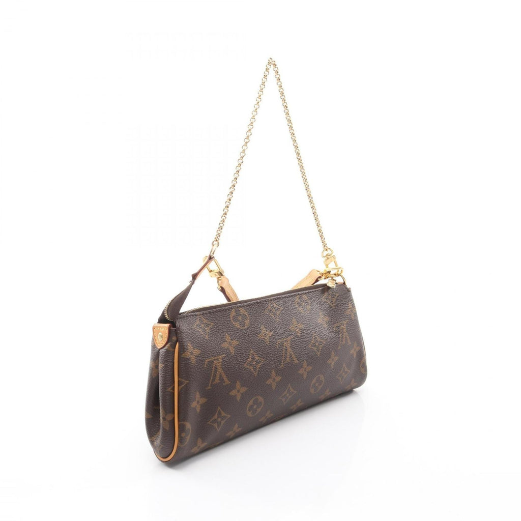 Louis Vuitton Brown Coated Canvas Leather Monogram Handbag Shoulder Bag
