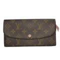 Louis Vuitton Brown Rose Ballerine Monogram Long Wallet