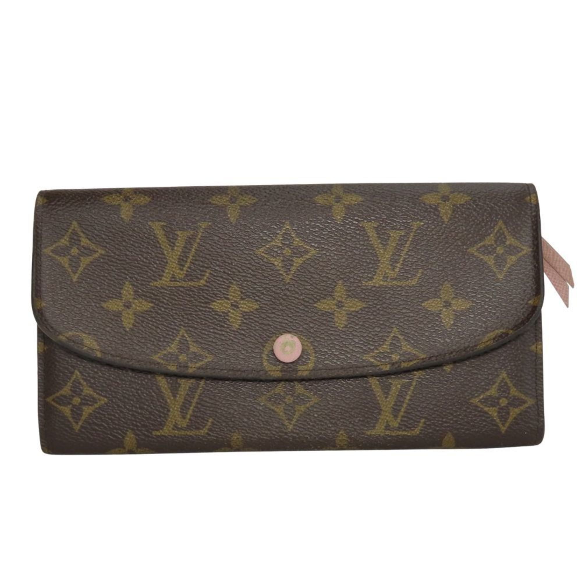 Louis Vuitton Brown Rose Ballerine Monogram Long Wallet