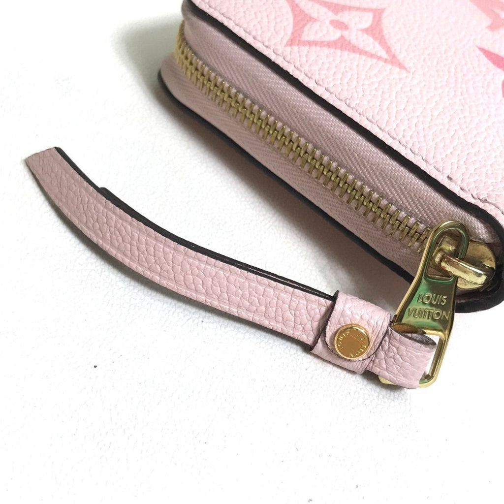 Louis Vuitton Monogram Empreinte Pink Monogram Empreinte Long Wallet
