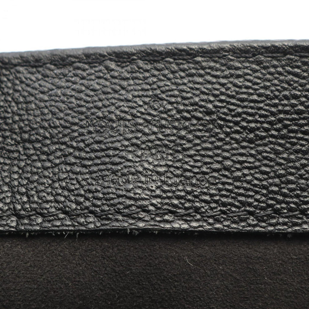 Louis Vuitton Black Leather Handbag