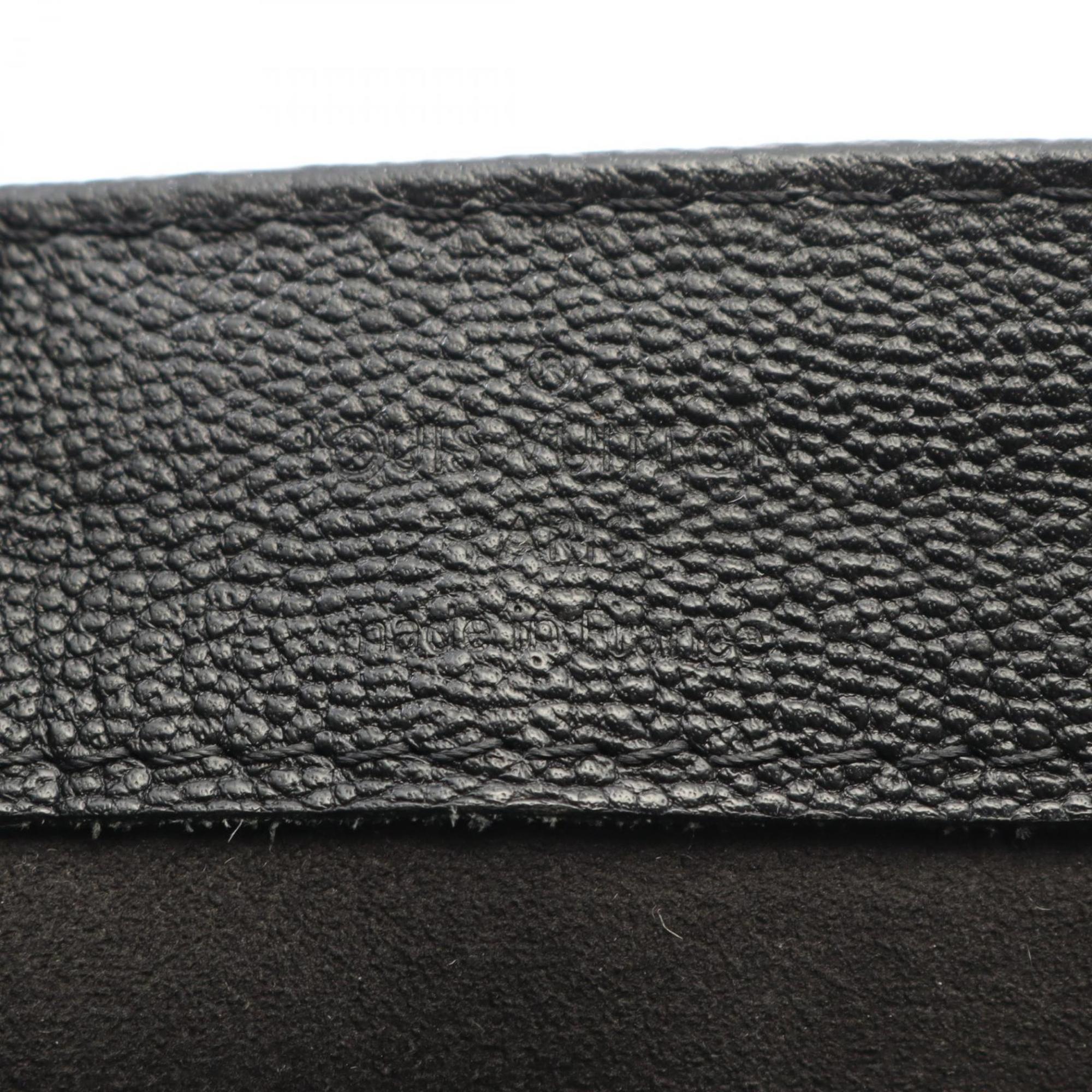 Louis Vuitton Black Leather Handbag