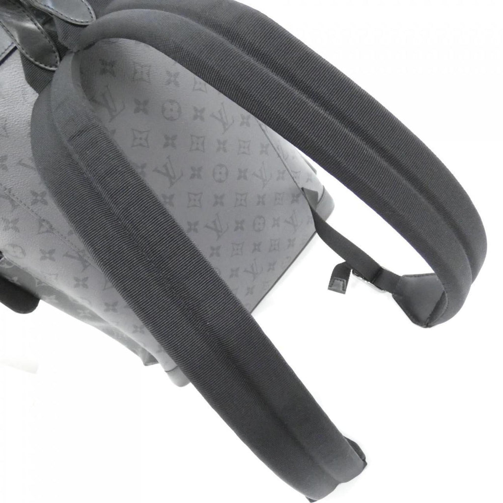 Louis Vuitton Black Coated Canvas Backpack