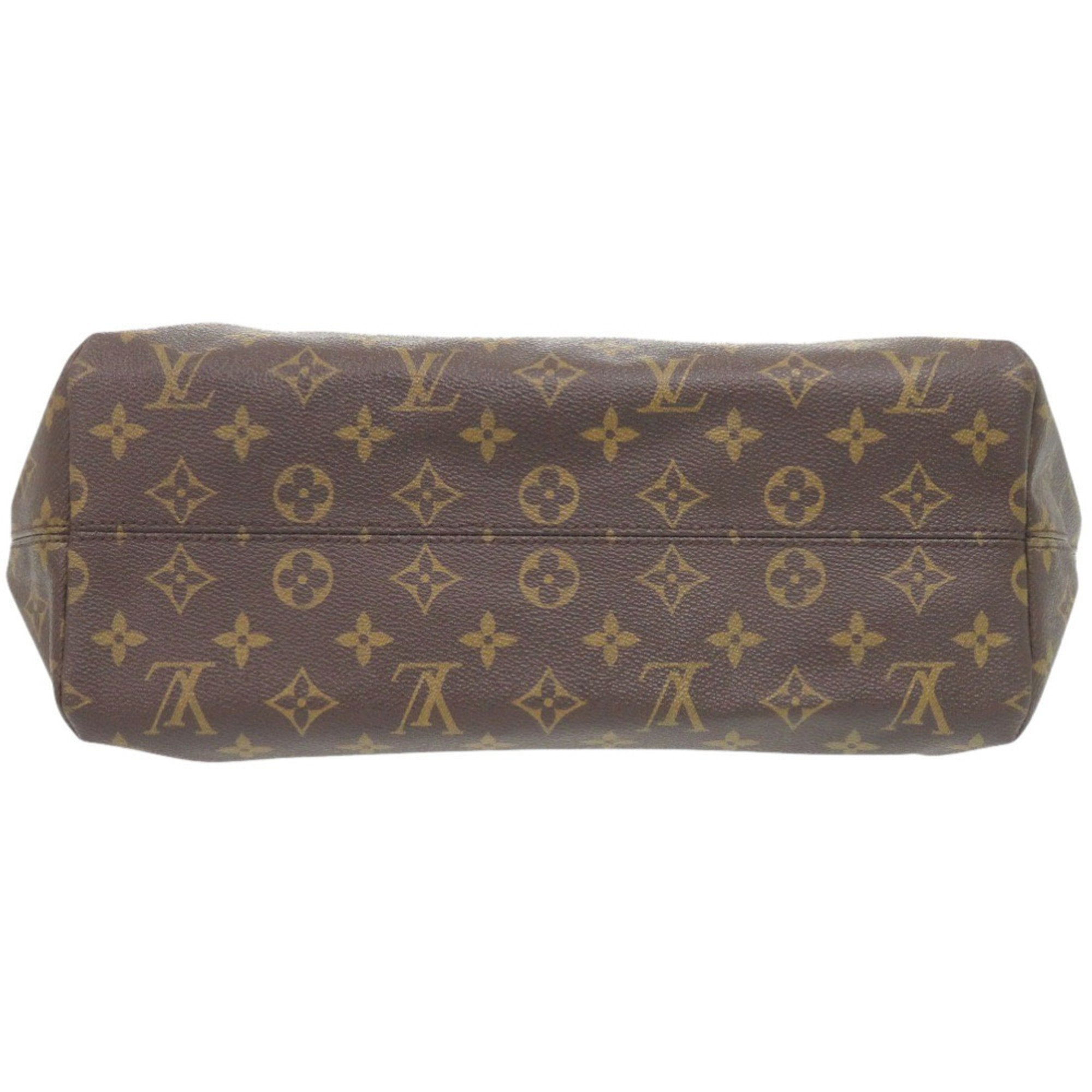Louis Vuitton Brown Monogram Canvas Tote Bag