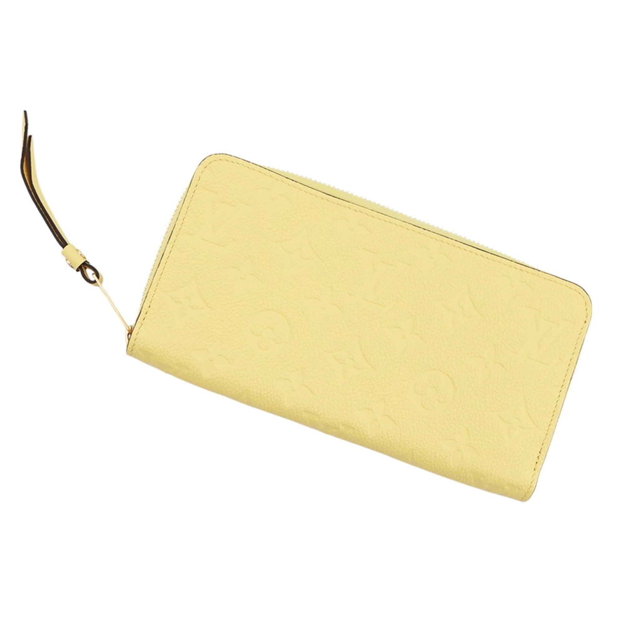 Louis Vuitton Monogram Empreinte Jaune Monogram Empreinte Long Wallet