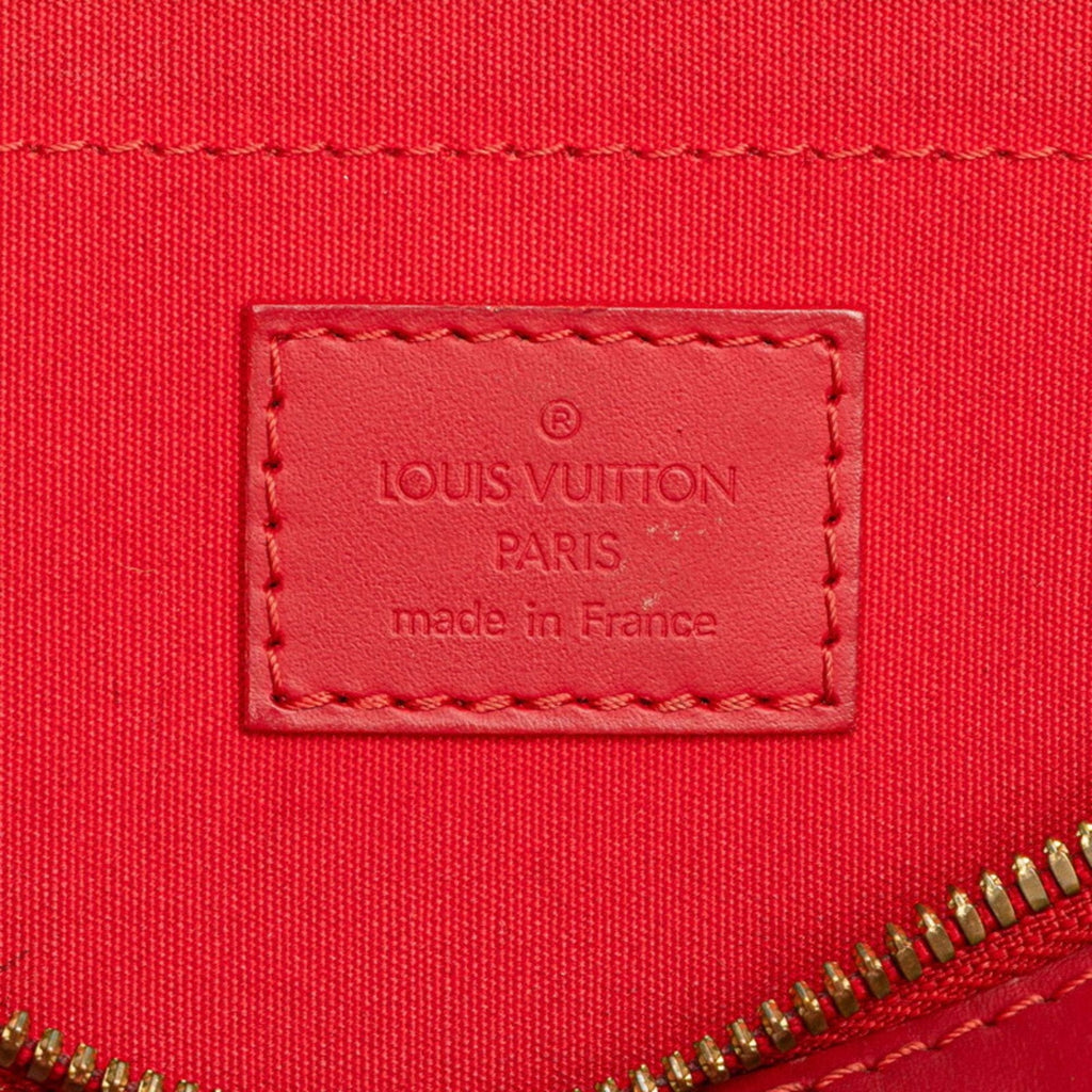 Louis Vuitton Red Color Rouge Leather Handbag Shoulder Bag