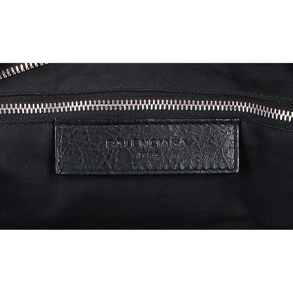 Balenciaga Black Leather Briefcase Shoulder