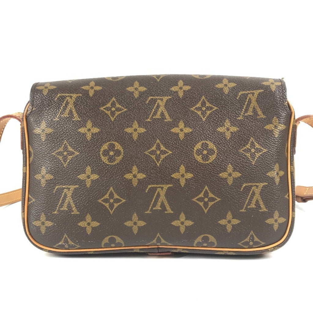 Louis Vuitton Brown Monogram Canvas Pochette Shoulder Bag