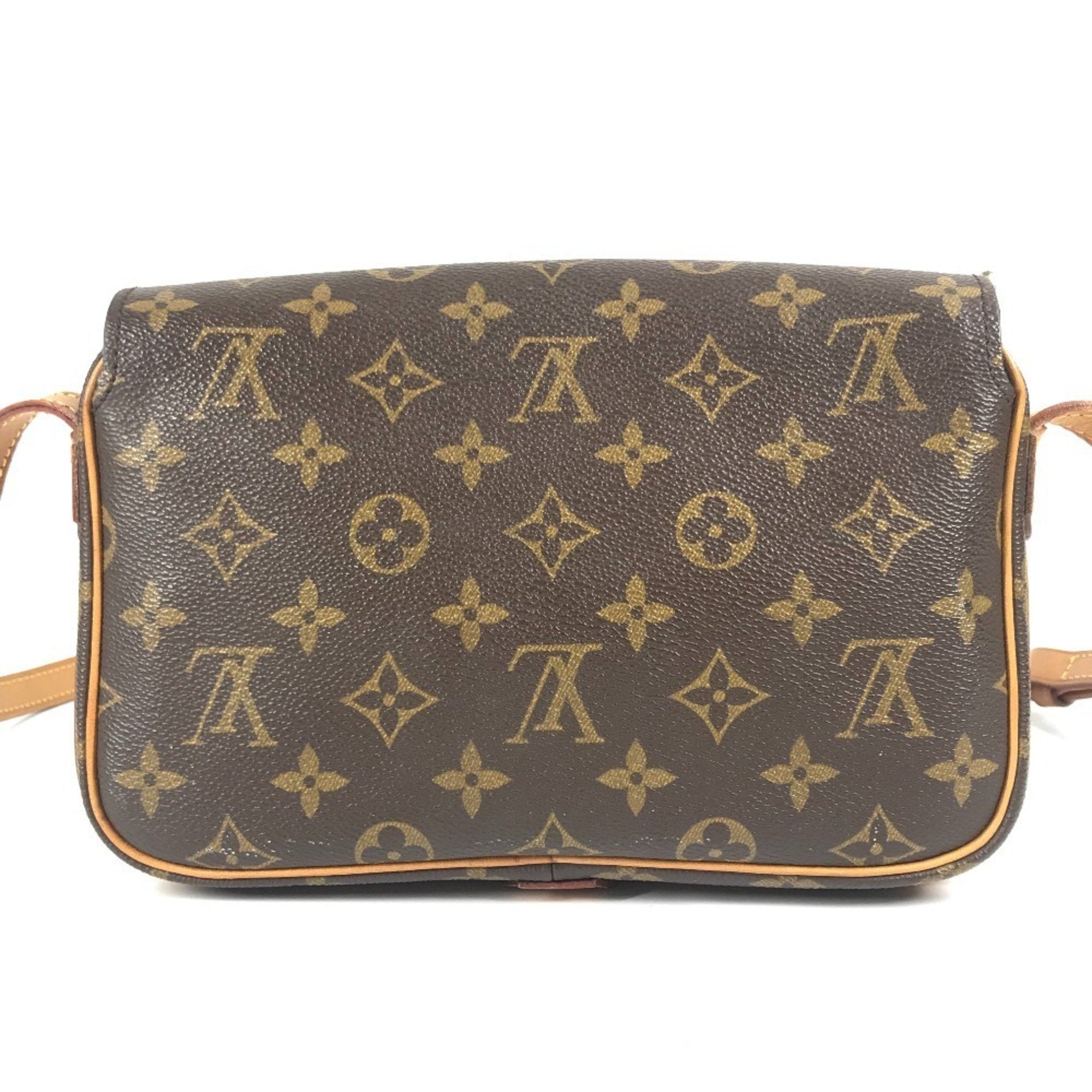 Louis Vuitton Brown Monogram Canvas Pochette Shoulder Bag