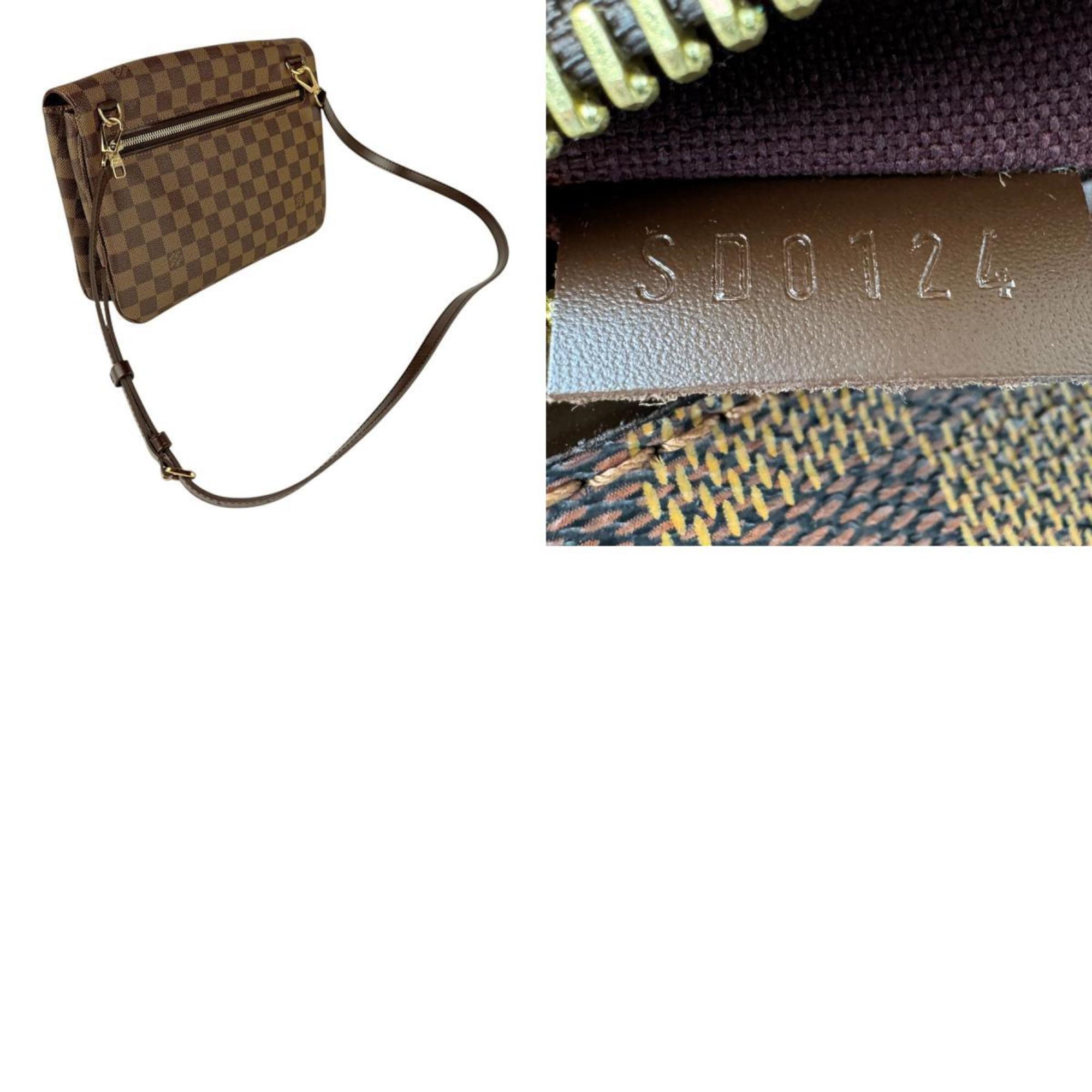 Louis Vuitton Ebene Damier Canvas Shoulder Bag