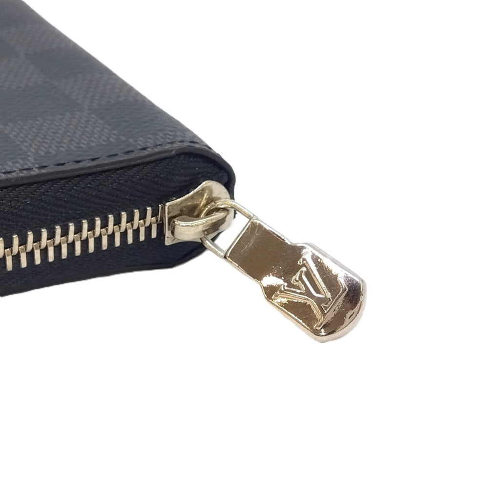 Louis Vuitton Black Damier Graphite Damier Graphite Long Wallet