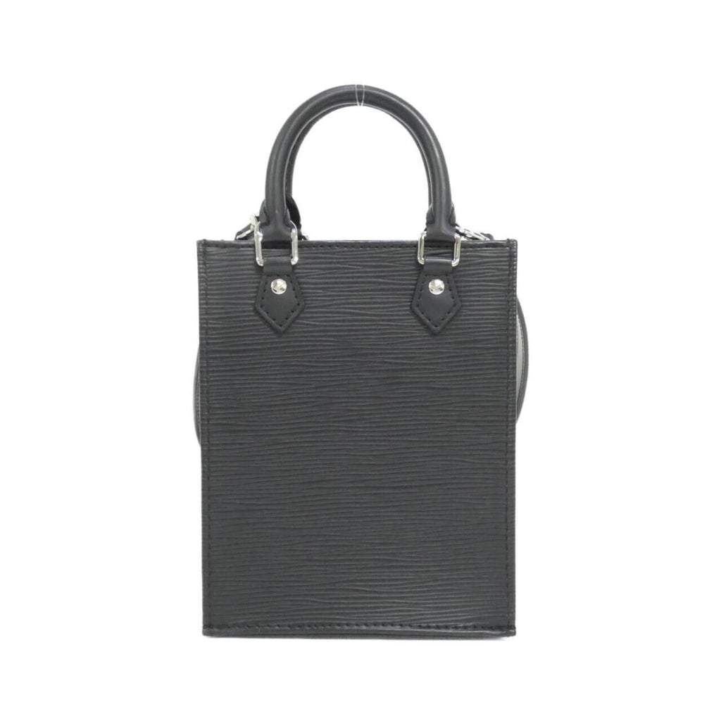 Louis Vuitton Black Leather Handbag