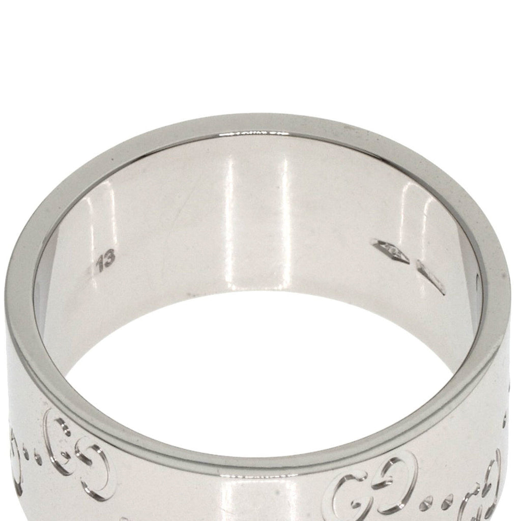 Gucci White Gold (18K) Band Ring (Pre-Owned)