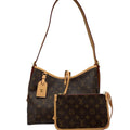 Louis Vuitton Brown Pvc Leather Shoulder Bag