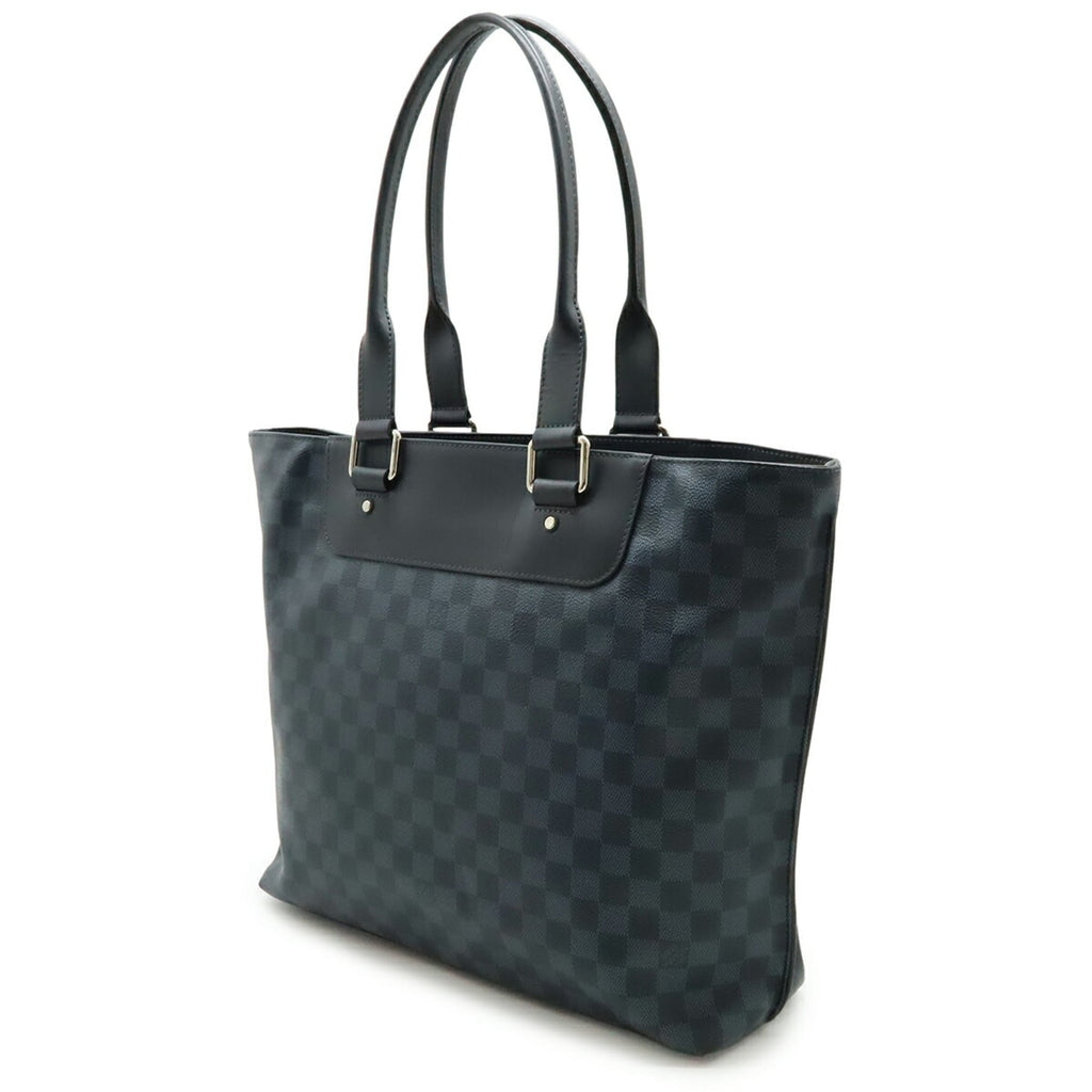 Louis Vuitton Damier Cobalt Black Blue Pvc Shoulder Bag Tote Bag
