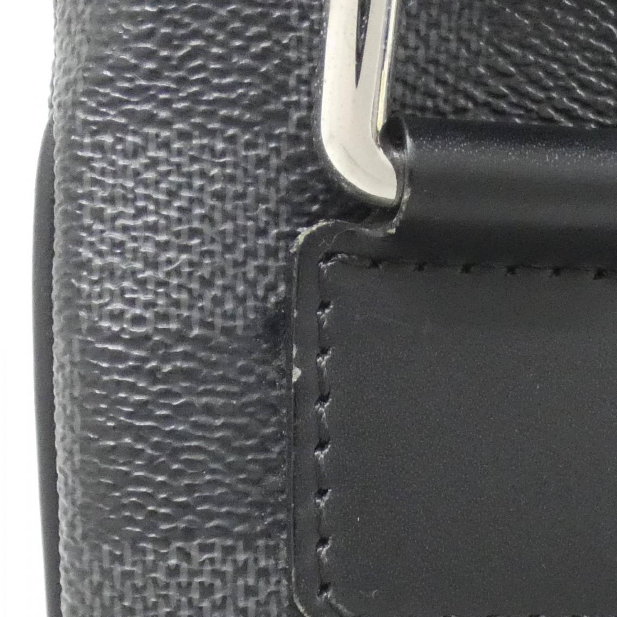 Louis Vuitton Graphite Coated Canvas Shoulder Bag