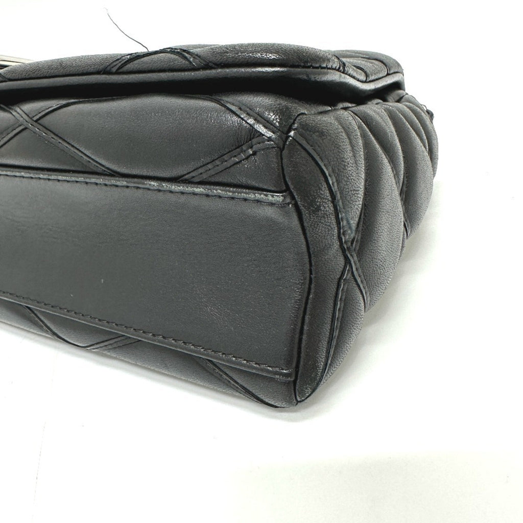 Louis Vuitton Black Noir Leather Handbag Shoulder Bag