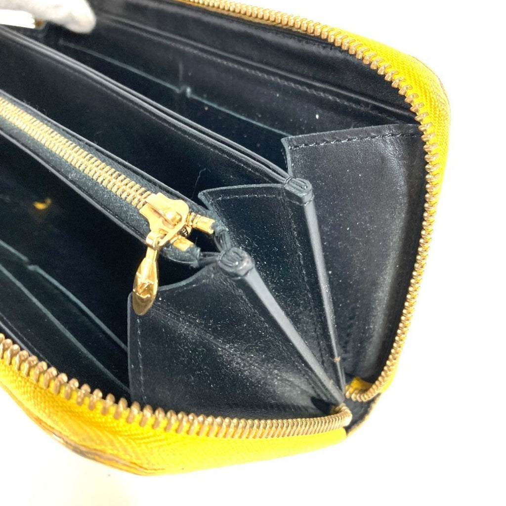 Louis Vuitton Dot Infinity (Yayoi Kusama) Black Yellow Patent Leather Long Wallet