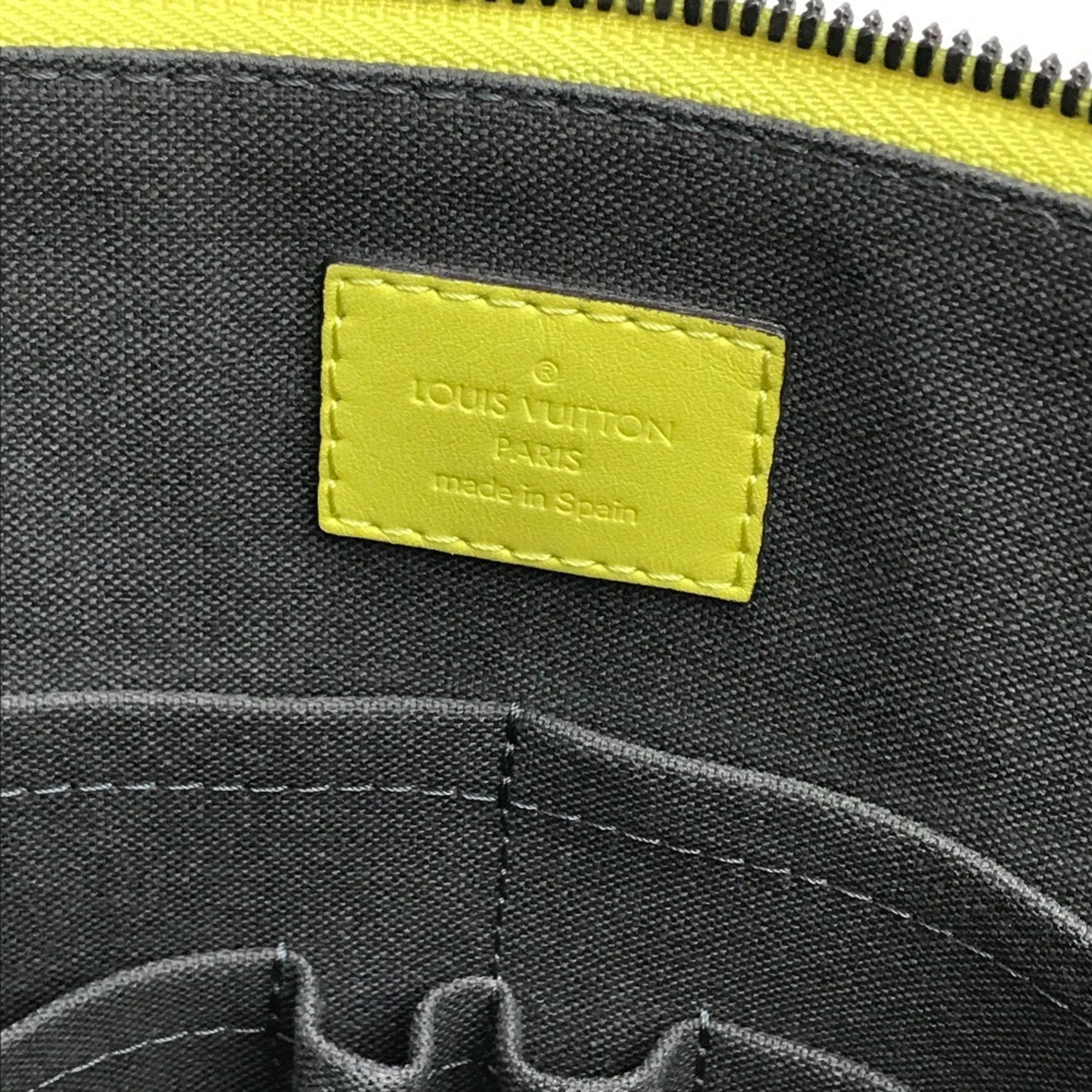 Louis Vuitton Damier Infini Vert Yellow Damier Infini Handbag Shoulder Bag