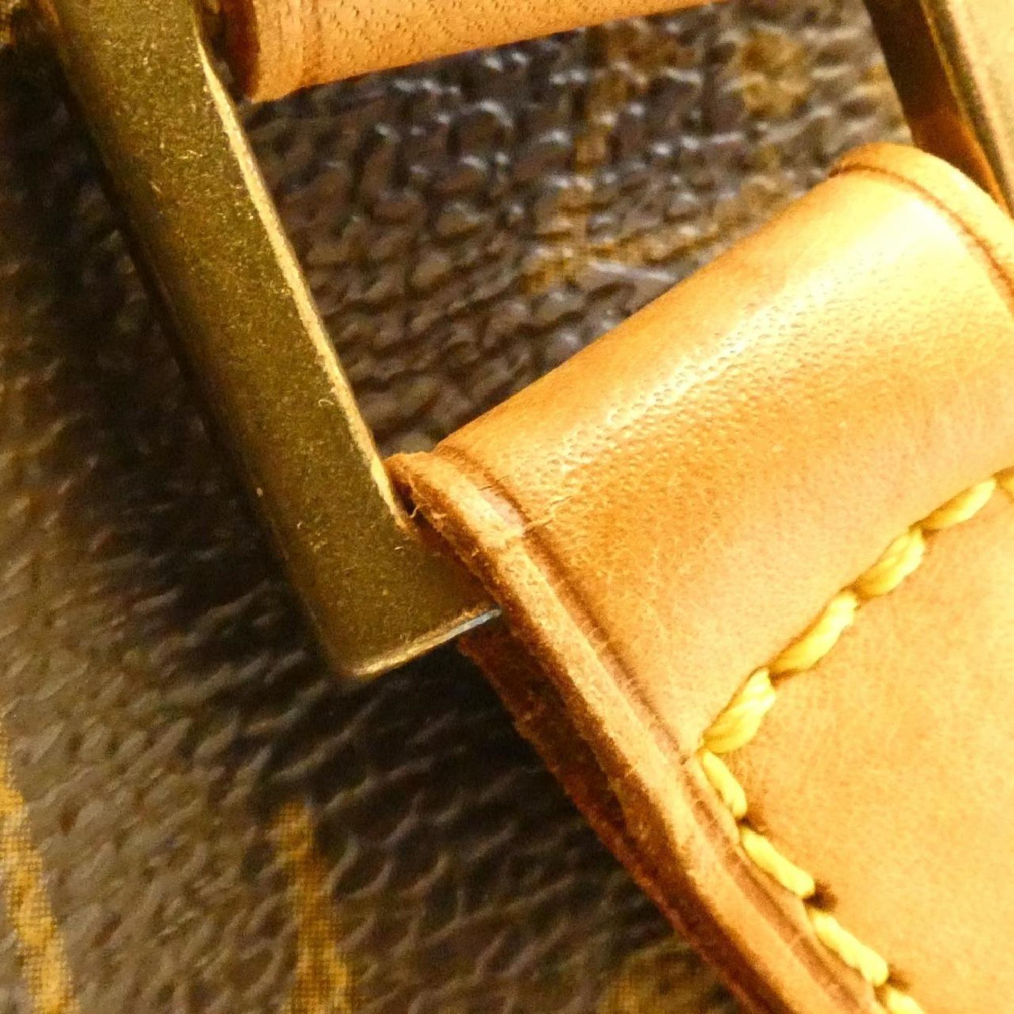 Louis Vuitton Monogram Marron Coated Canvas Shoulder Bag