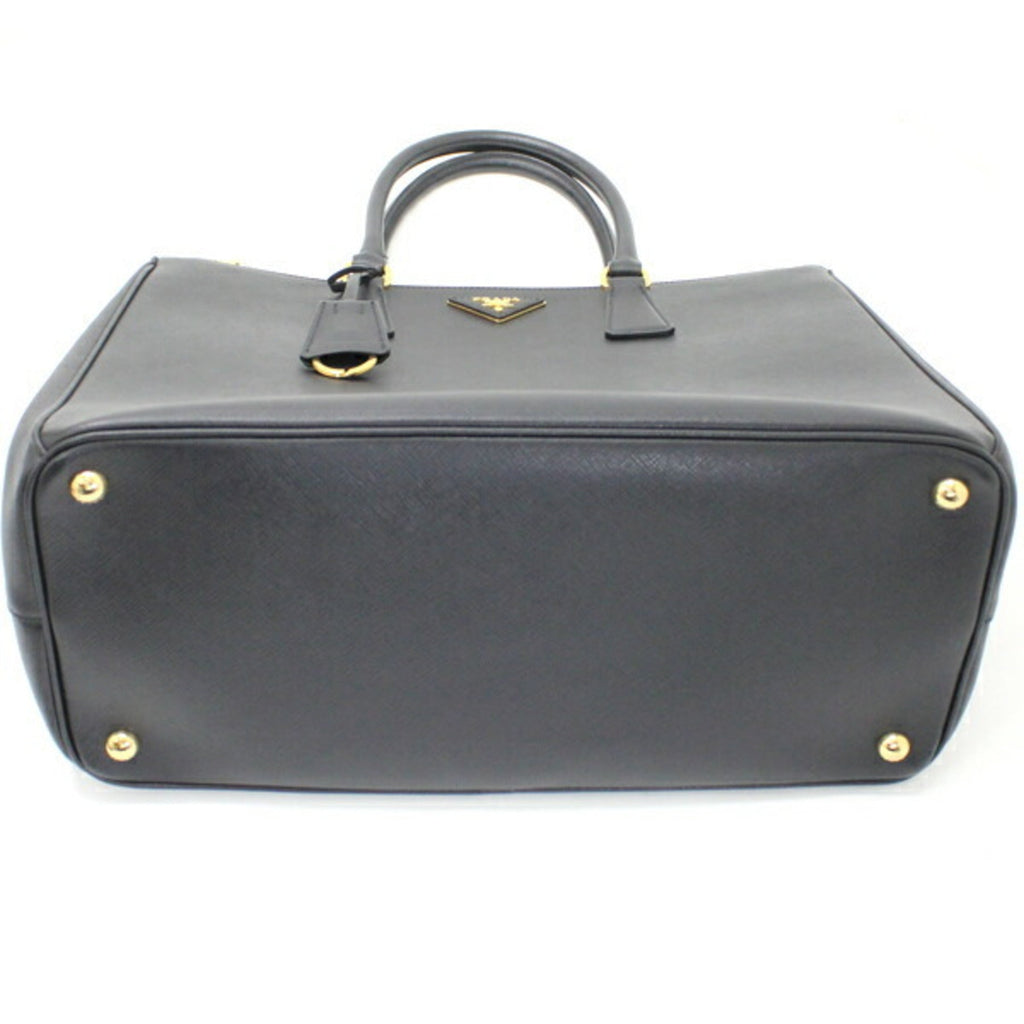 Prada Black Nero Saffiano Lux Handbag Shoulder Bag Tote Bag
