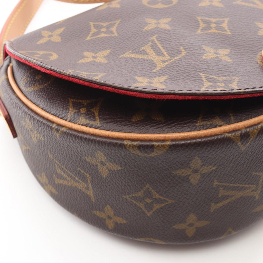 Louis Vuitton Brown Monogram Coated Canvas Leather Handbag Shoulder Bag