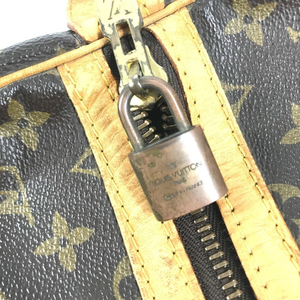 Louis Vuitton Brown Monogram Boston Bag